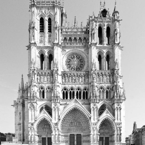 Cathedrale Exterieur Amiens Notre Dame Visited By Hidden Bay